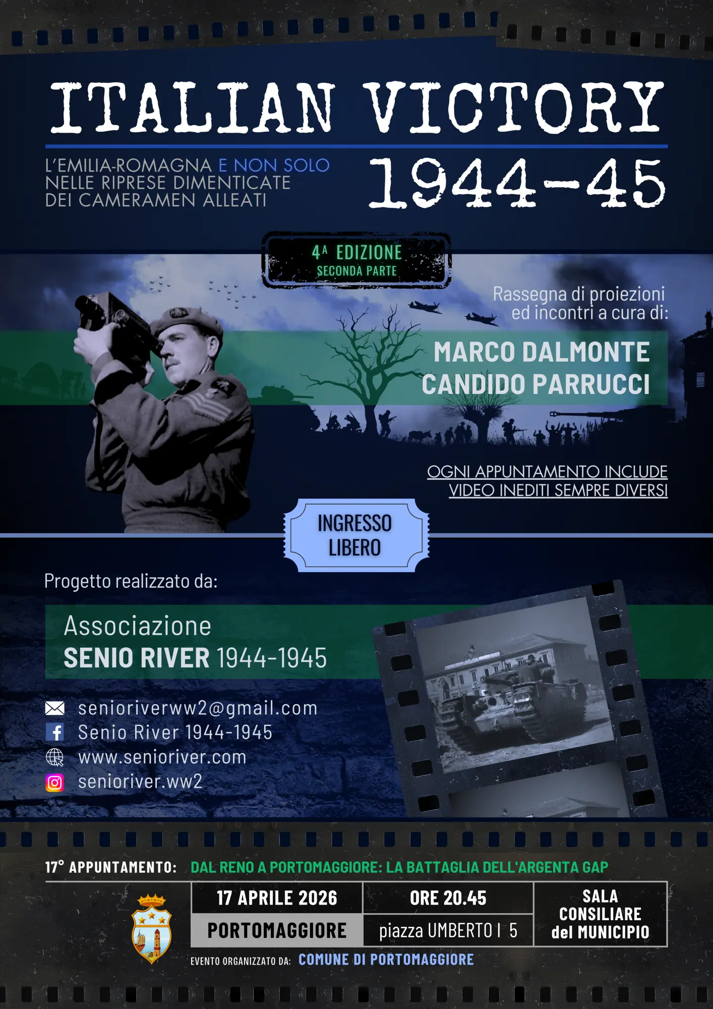 17° Appuntamento: Dal Reno a Portomaggiore - La battaglia dell'Argenta GAP