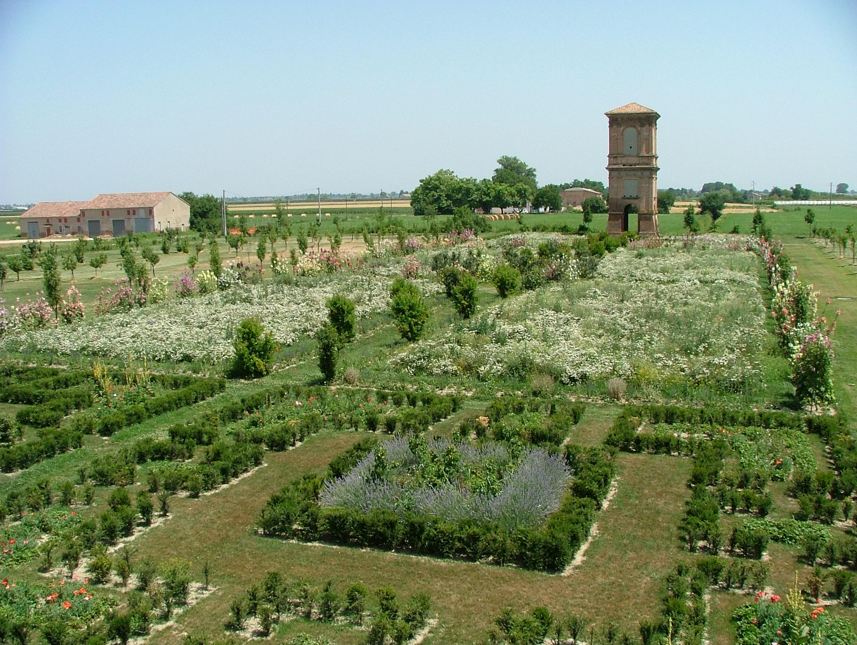 Delizia, Brolo e Torre colombaia