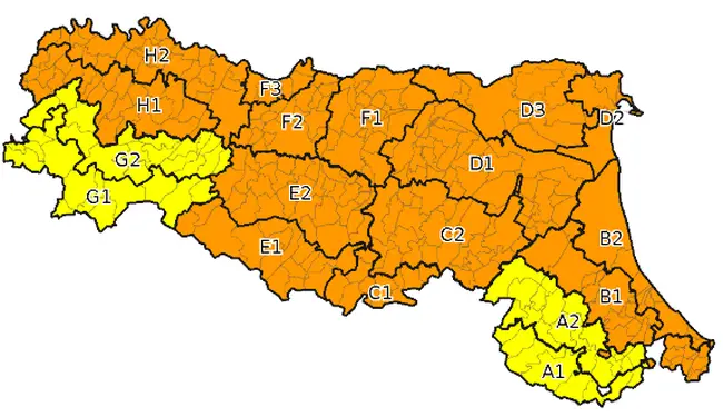 Allerta meteo 15 luglio