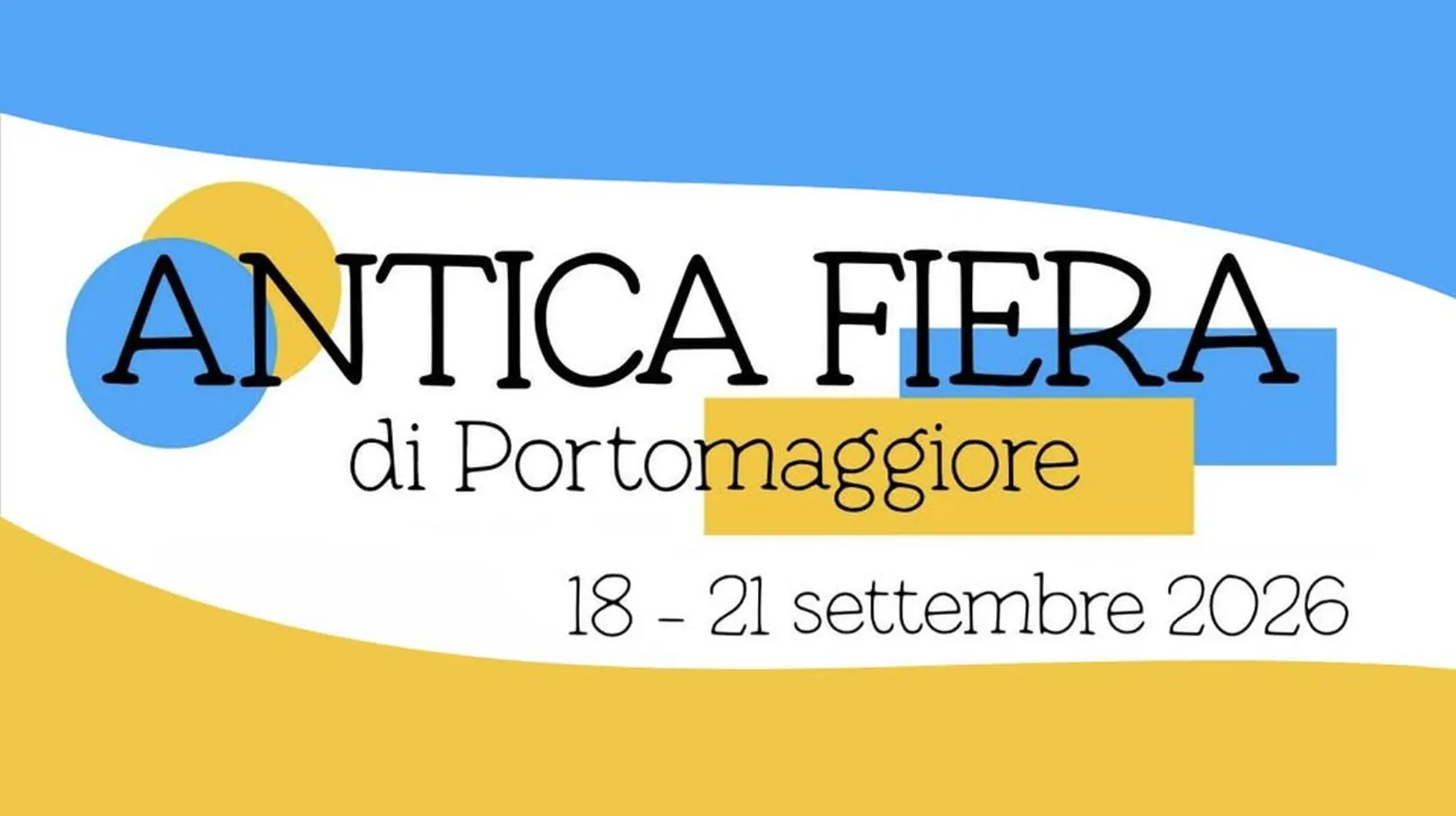 Antica Fiera di Portomaggiore 2026 