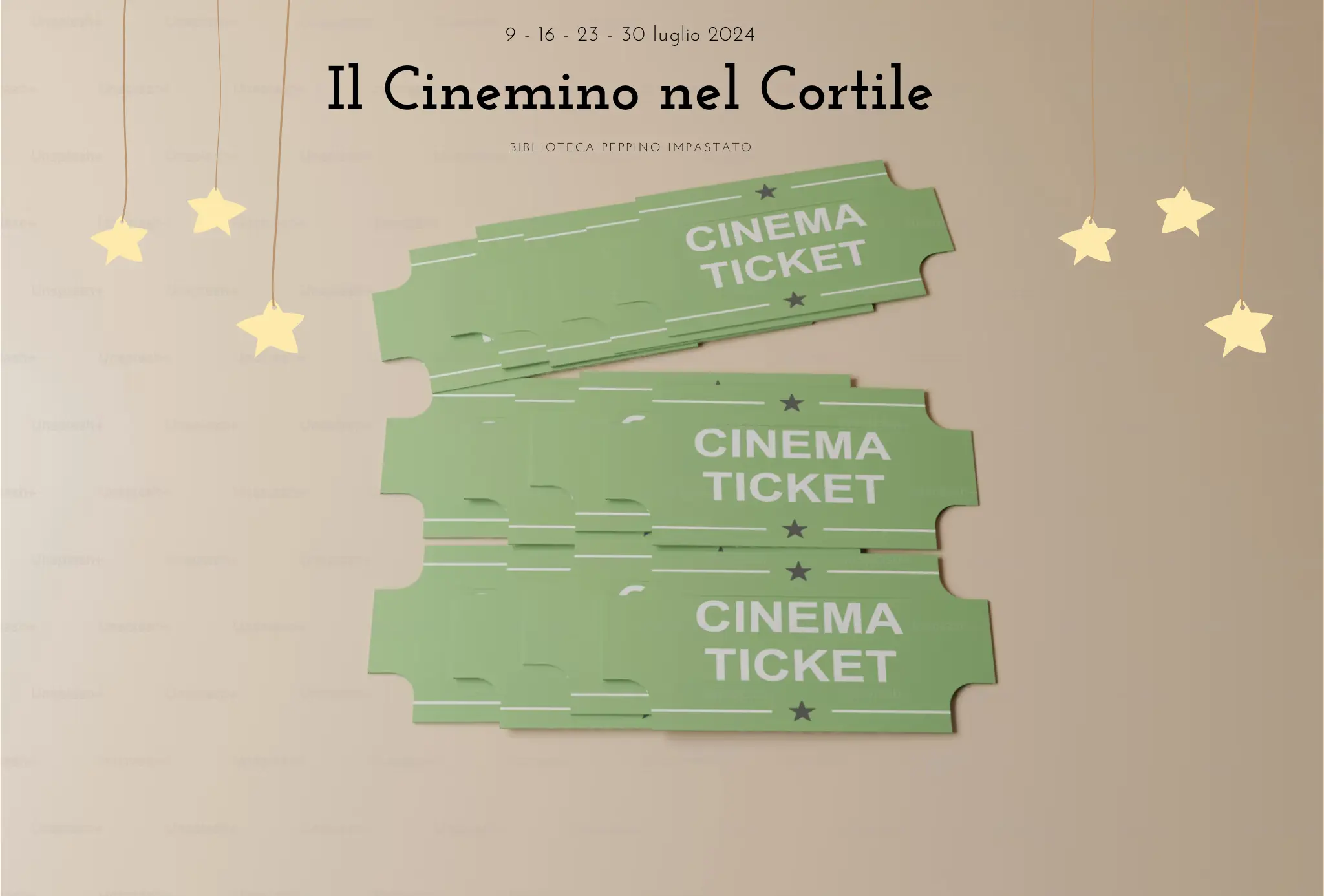 Il cinemino nel Cortile - Biblioteca Peppino Impastato